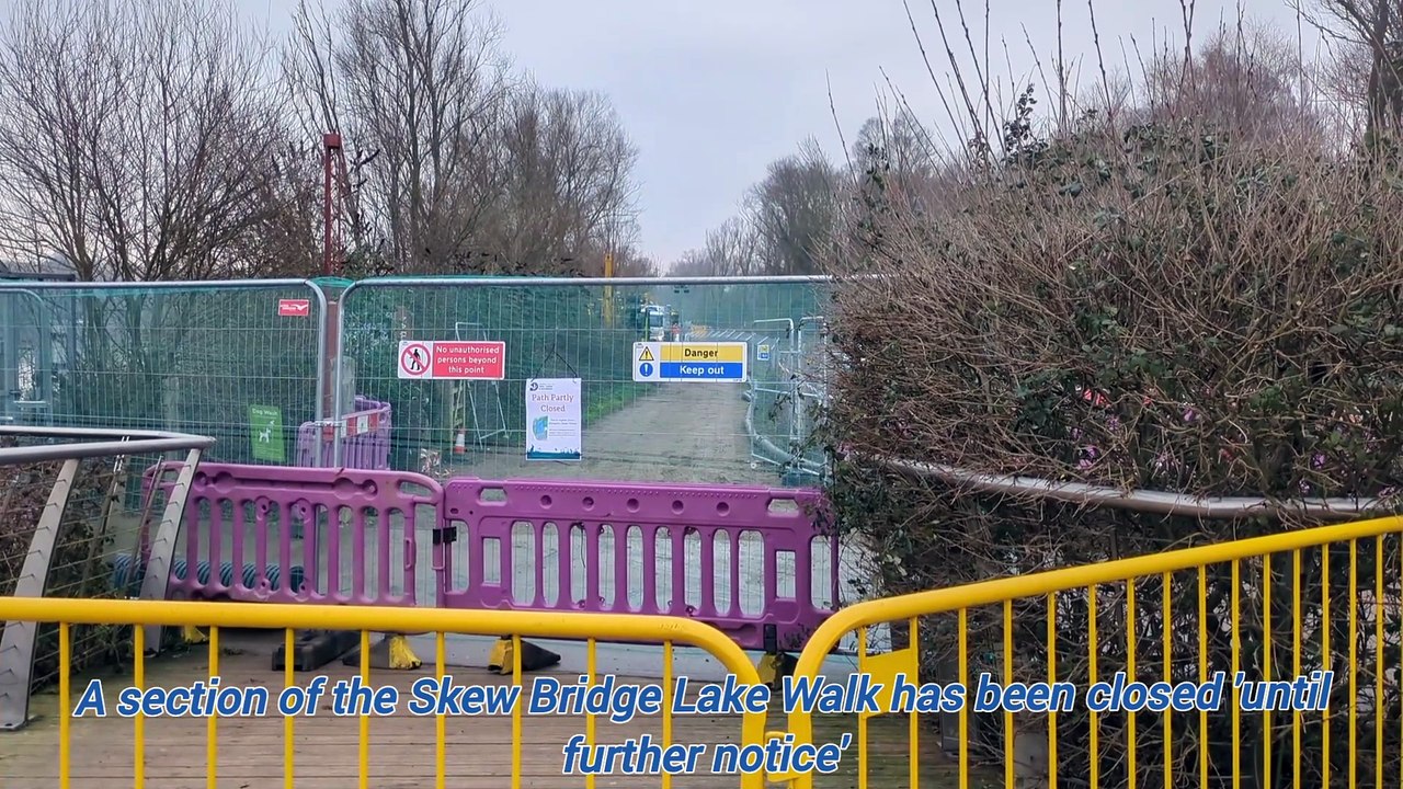 Anglian Water closes popular walking route near Rushden Lakes as it continues 'complicated repair' to sewage pipe