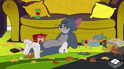 Jerry Gives Tom The Shock of His Life! _ Tom & Jerry Show _ Boomerang UK