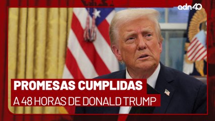 Estas son las órdenes ejecutivas que firmó Donald Trump para cumplir sus promesas en menos de 48 hrs
