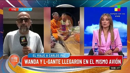 L-Gante, sobre Wanda Nara: "Estamos enamorados"