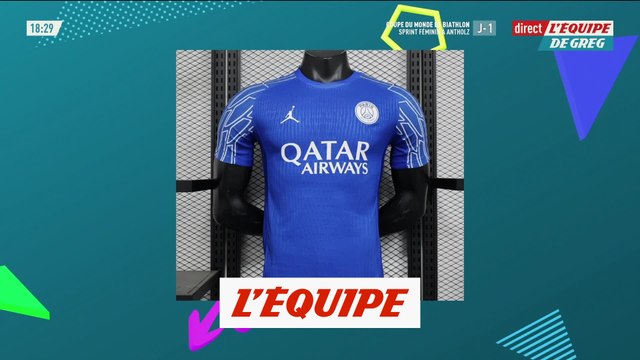 Le PSG avec son maillot fourth contre Manchester City en Ligue des champions - Foot - C1