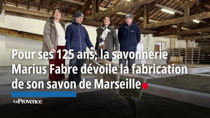 Pour ses 125 ans, la savonnerie Marius Fabre dévoile la fabrication de son savon de Marseille
