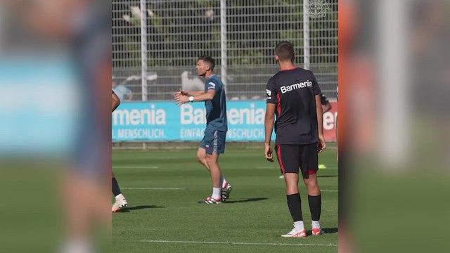 Xabi Alonso, en Valdebebas