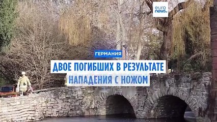Двое погибших в результате нападения с ножом в Ашаффенбурге