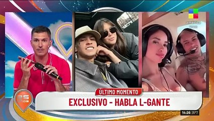 L-Gante confirmó la reconciliación con Wanda Nara