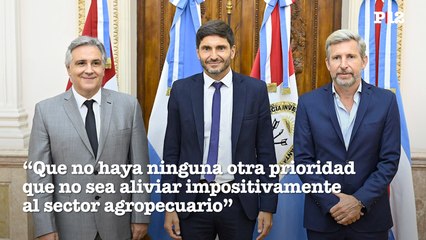"Aliviar impositivamente al sector": Frigerio fundamentó el pedido de baja de retenciones al campo en Entre Ríos