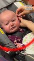 Ce bébé entend la voix de ses parents pour la première fois