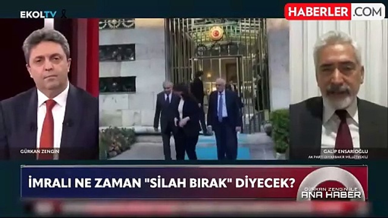 AK Partili Ensarioğlu: Öcalan'ın mesajı Kandil ve Suriye'ye iletildi