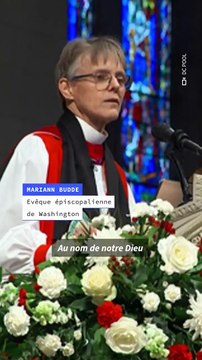 🔴 INFO - #EtatsUnis : Donald Trump a qualifié de méchante l'évêque épiscopalienne de Washington, et lui a réclamé des excuses, au lendemain d'un sermon dans lequel Mariann Budde s'inquiétait de la peur semée par le président chez les immigrants et les
