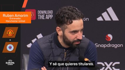 Amorim aclara sus comentarios sobre el "peor equipo Manchester United de la historia"