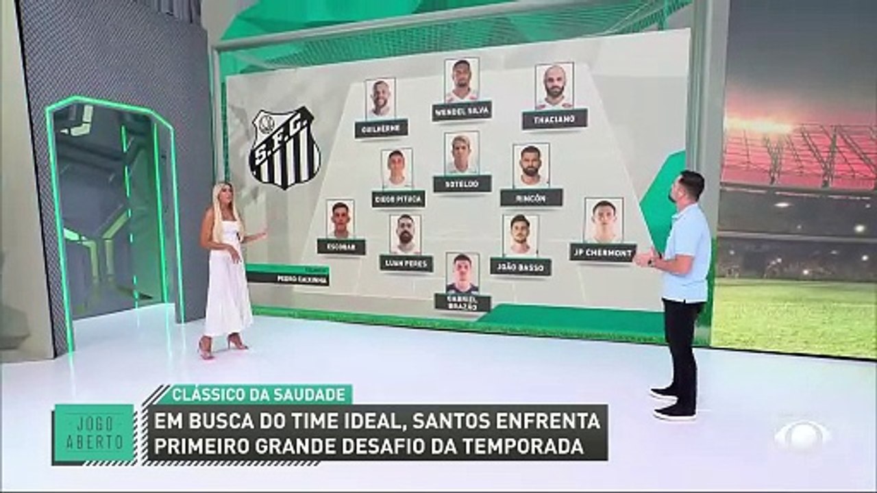 Chico Garcia prevê ‘jogo difícil’ para o Santos contra o Palmeiras em jogo com duelo de portugueses