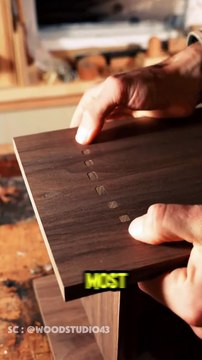 Wood Joining Techniques Without Nails and Screws 😱‼️