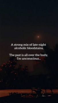 Alcoholic bloodstains
