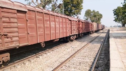 Goods Train Passing