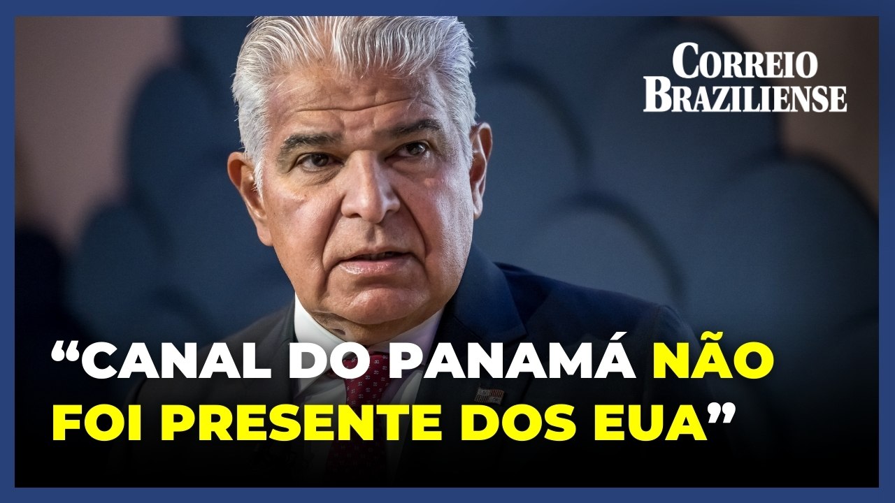 Canal do Panamá "não foi um presente" dos EUA, diz presidente José Raúl Mulino