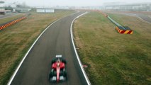 Ferrari, Hamilton e Leclerc a Fiorano: ripresa epica dal drone