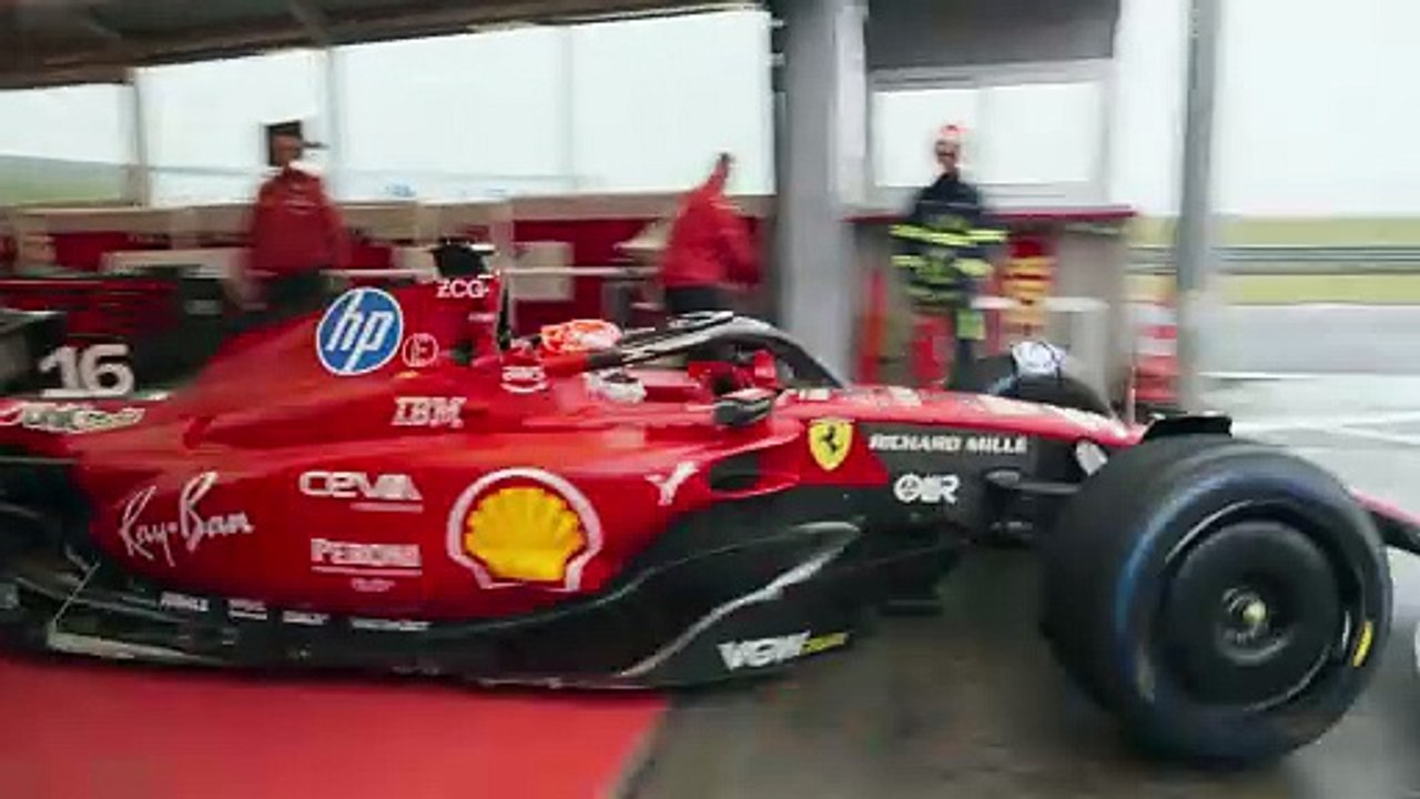 Ferrari, la giornata di Leclerc a Fiorano: l'esordio 2025