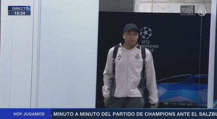 Llegada de Mbappé al Bernabéu