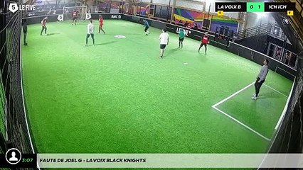 Faute de Joel G - Lavoix Black Knights