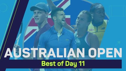 Australian Open Day 11 Recap - Sinner and Swiatek sail into semis