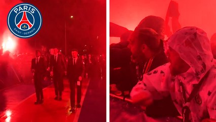PSG y el sorprendente recibimiento de sus fans previo al partido de Champions League contra el Manchester City