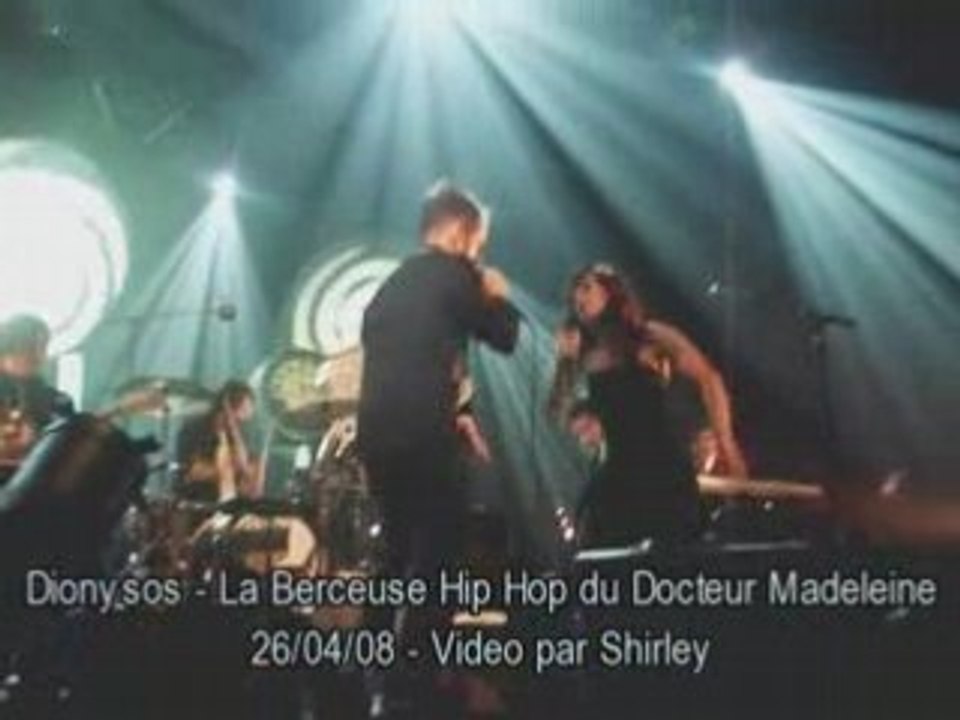 Dionysos la berceuse hip hop du docteur madeleine live lille