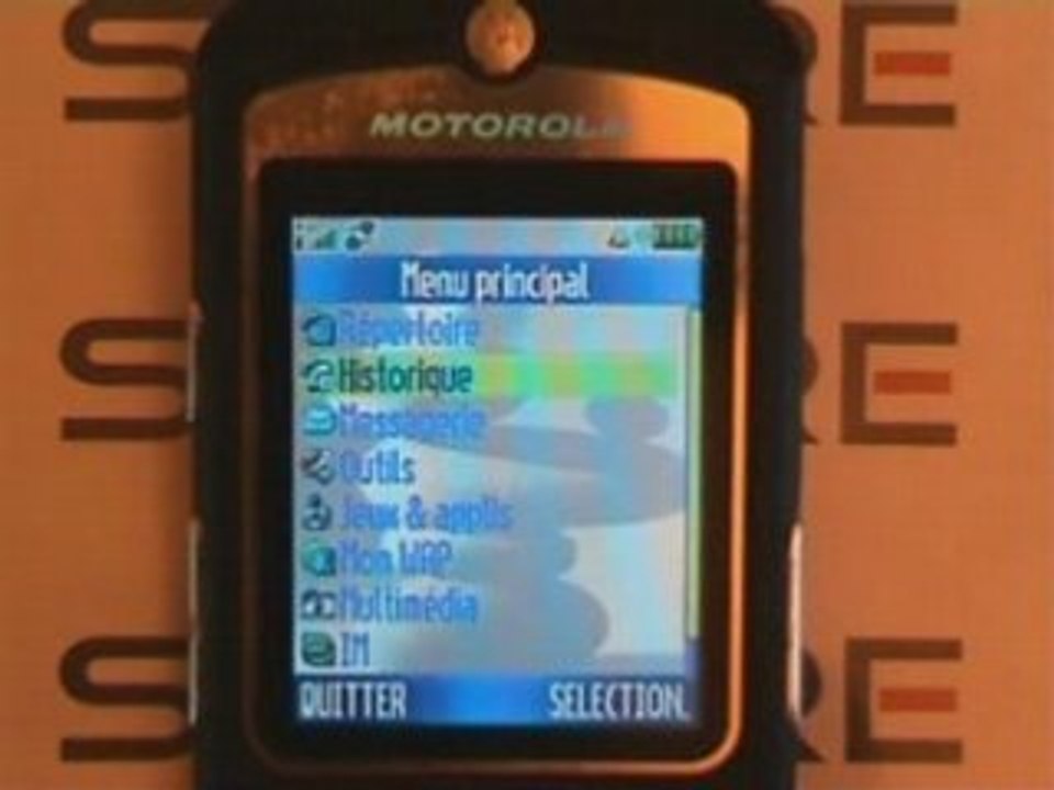 Double carte SIM Simore pour Motorola V3