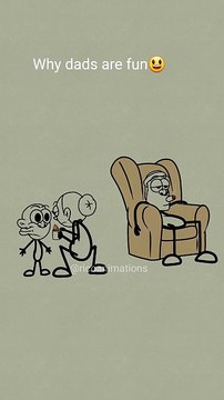 Dads are fun than mums😂😂😂