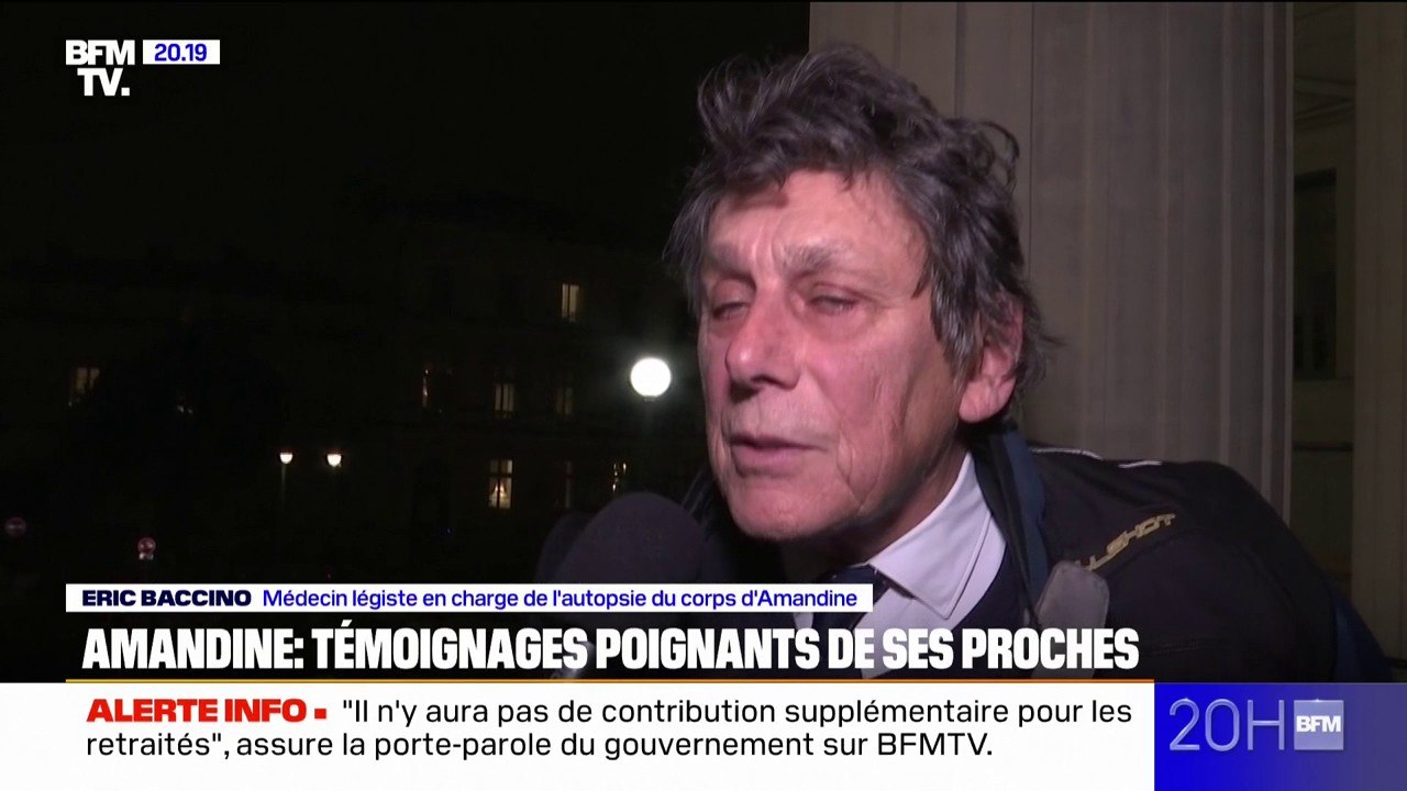 Mort d'Amandine: "Pour perdre tout ce poids, on sait que ça s'est passé en quelques semaines", indique le médecin légiste en charge de l'autopsie