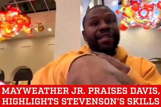 Floyd Mayweather Jr. praises Gervonta Davis and highlights the skills of Shakur Stevenson