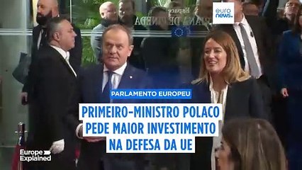 Prioridades de Donald Tusk para a UE criticadas por deputados da esquerda à direita