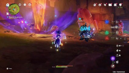 Genshin Impact Nathlan Ombre des montagnes 1 Sous le cristal