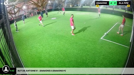 But de Antoine R - SIMMONS & SIMMONS FC
