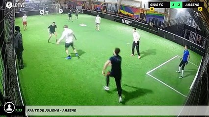 Faute de Julien B - ARSENE
