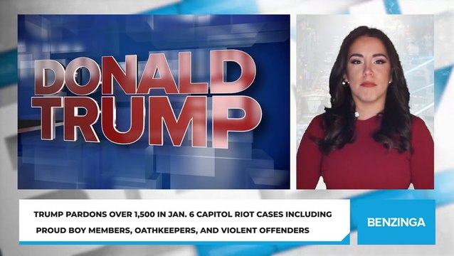 Trump Pardons Over 1,500 In Jan. 6 Capitol Riot Cases Including Proud Boy Members, Oathkeepers