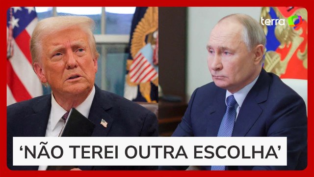 Trump ameaça novas sanções à Rússia caso Putin não encerre guerra ‘ridícula’ com a Ucrânia
