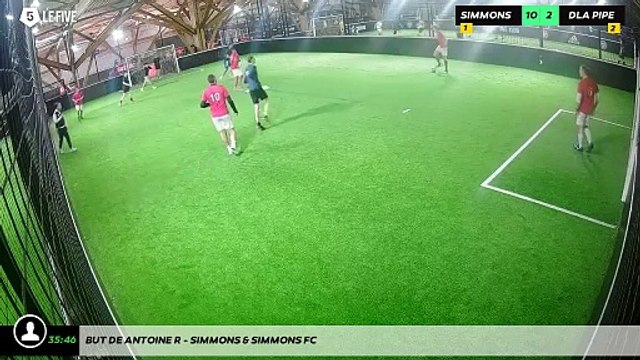 But de Antoine R - SIMMONS & SIMMONS FC