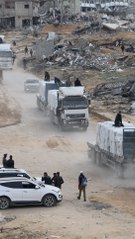 Desesperación ante la llegada de ayuda humanitaria a la franja de Gaza