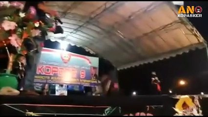 Suasana pengesahan 121/107 IKSPI Kera Sakti di padepokan pusat madiun Tahun 2018