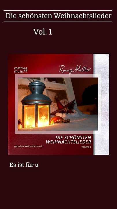 Es ist für uns eine Zeit angekommen - 30s Trailer | Die schönsten Weihnachtslieder, Vol. 1, Gemafrei