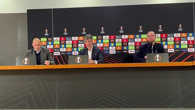 Lazio-Real Sociedad, le parole di Alguacil in conferenza stampa