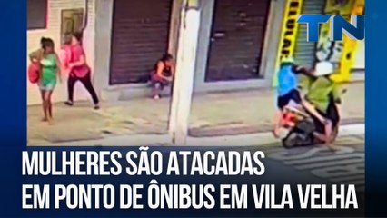 Mulheres são atacadas em ponto de ônibus em Vila Velha
