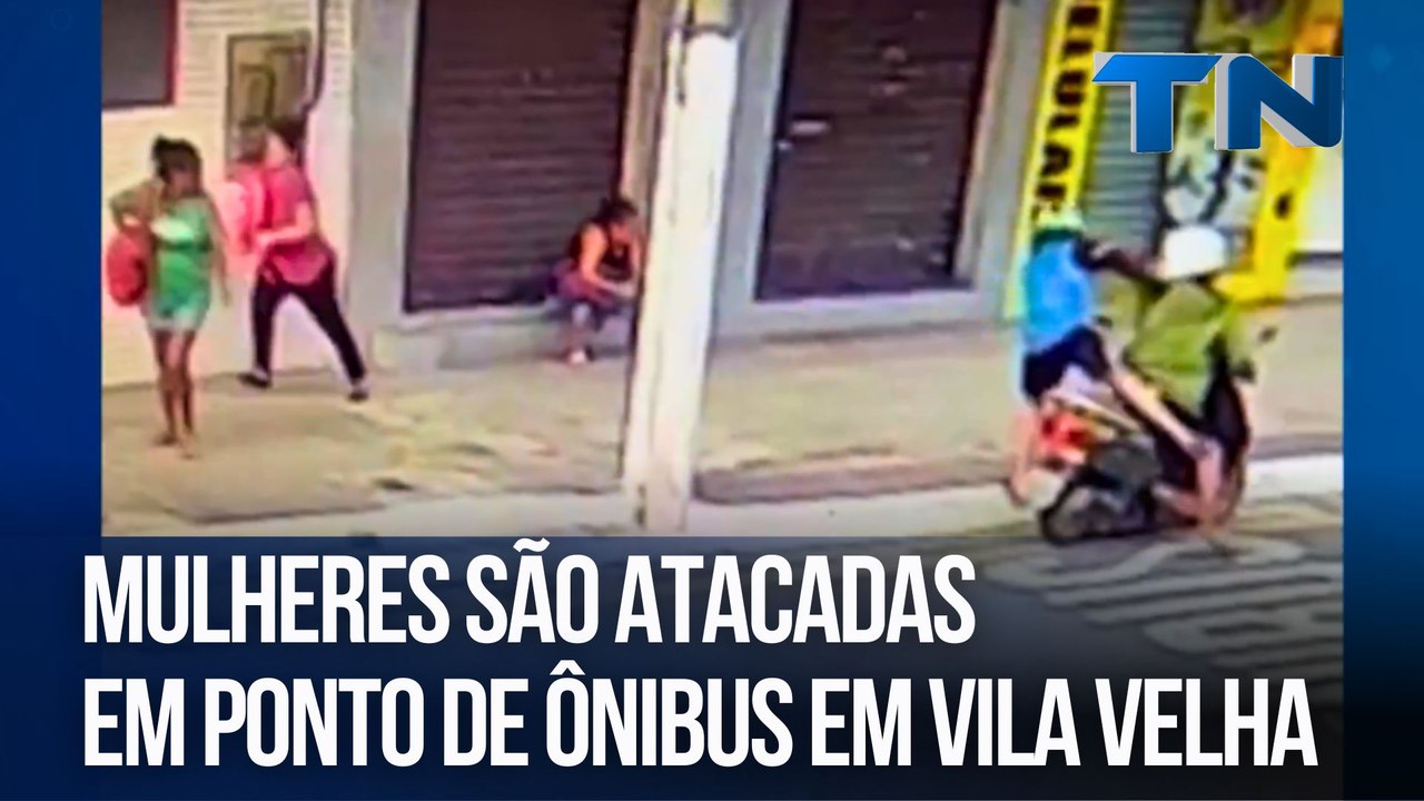 Mulheres são atacadas em ponto de ônibus em Vila Velha