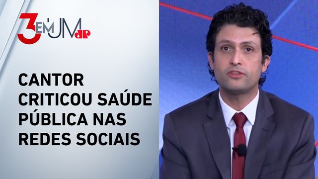 “Tem que falar sobre como vai resolver os problemas”, diz Ghani sobre Gusttavo Lima