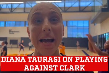 Diana Taurasi's response to faicing Caitlin Clark