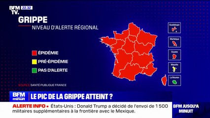 Grippe: l'épidémie reste "en forte activité" avec une "sévérité marquée"