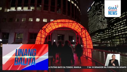 12 obra, tampok sa Winter Lights Festival sa London | Unang Balita