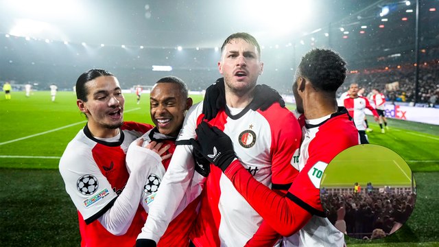 Santiago Giménez: Aficionados del Feyenoord corean su nombre tras doblete contra el Bayern Múnich