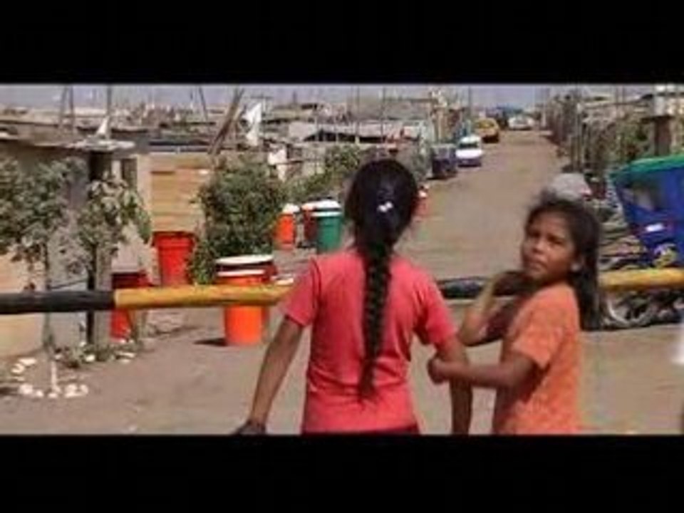 Un bidonville péruvien