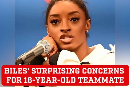 Simone Biles' surprising concerns for 16-Year-Old teammate ahed of Paris 2024 Olympics